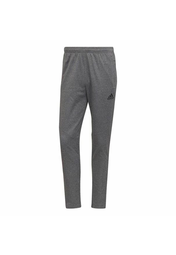 Długie Spodnie Dresowe Adidas Aeroready Game And Go Szary. Kolor: szary. Materiał: dresówka. Długość: długie