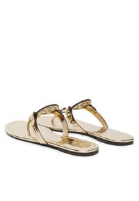 Tory Burch Japonki Miller 170345 Złoty. Kolor: złoty. Materiał: skóra #4