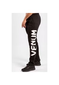 VENUM - Spodnie Dresowe Dres Venum Legacy Black. Kolor: czarny. Materiał: dresówka