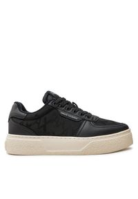 Armani Exchange Sneakersy XUX196 XV905 00002 Czarny. Kolor: czarny. Materiał: materiał