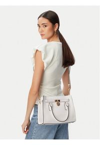 MICHAEL Michael Kors Torebka 30T6GNXS1L Biały. Kolor: biały. Materiał: skórzane #1