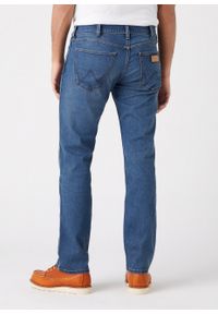 Wrangler - WRANGLER GREENSBORO MĘSKIE SPODNIE JEANSOWE GREEN TWIST W15QXP409 112145833 #4