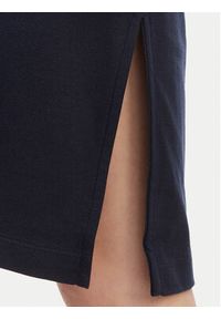 Lacoste Sukienka codzienna EF2883 Granatowy Oversize. Okazja: na co dzień. Kolor: niebieski. Materiał: bawełna. Typ sukienki: oversize, proste. Styl: casual #2