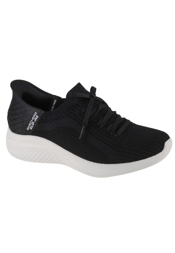skechers - Tenisówki Skechers Model Slip-ins: Ultra Flex 3.0 Tonal Stretc Kolor Czarny. Kolor: czarny. Materiał: tkanina. Model: Skechers Sport. Sport: turystyka piesza