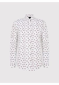 Pako Lorente - PAKO LORENTE – Koszula męska we wzór. Materiał: elastan, bawełna. Długość rękawa: długi rękaw. Długość: długie #8
