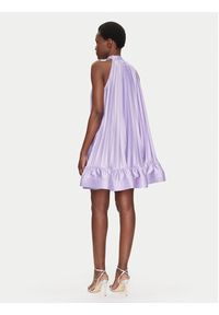 Dixie Sukienka koktajlowa A319W014A Fioletowy Regular Fit. Kolor: fioletowy. Materiał: syntetyk. Styl: wizytowy #2