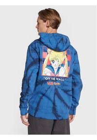 Vans Bluza SAILOR MOON Pretty Guardians VN0000AD Niebieski Relaxed Fit. Kolor: niebieski. Materiał: bawełna #2