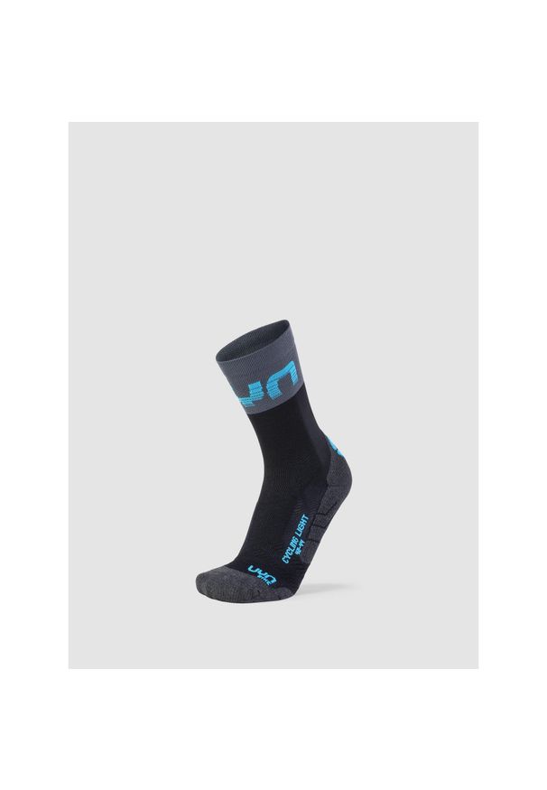UYN - Cycling Light Socks. Kolor: czarny. Sport: kolarstwo