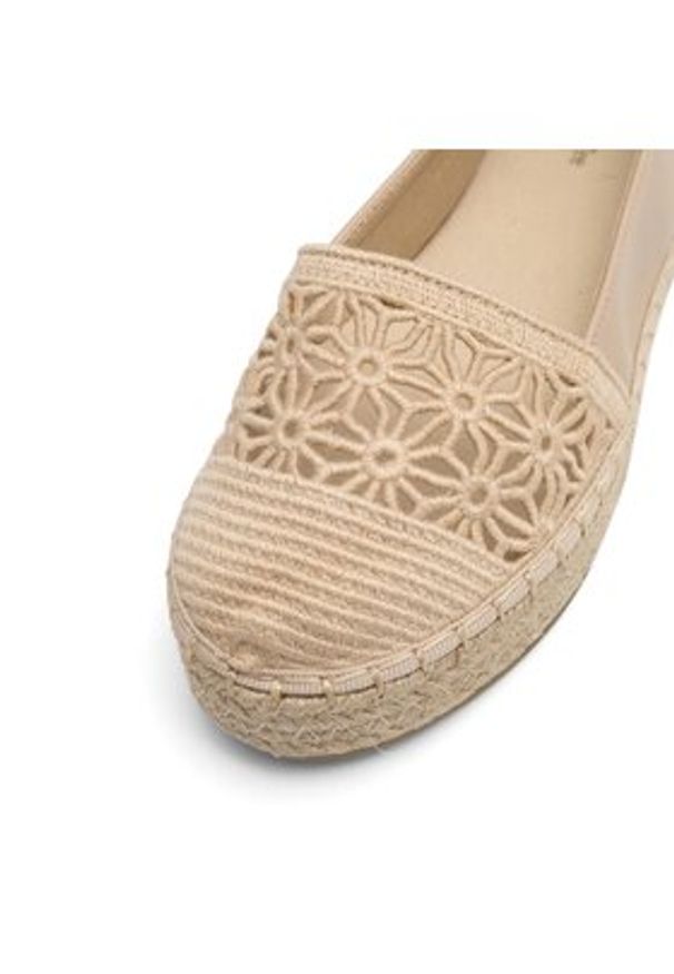 DeeZee Espadryle HER SOUL WSS990-204 Beżowy. Kolor: beżowy. Materiał: materiał