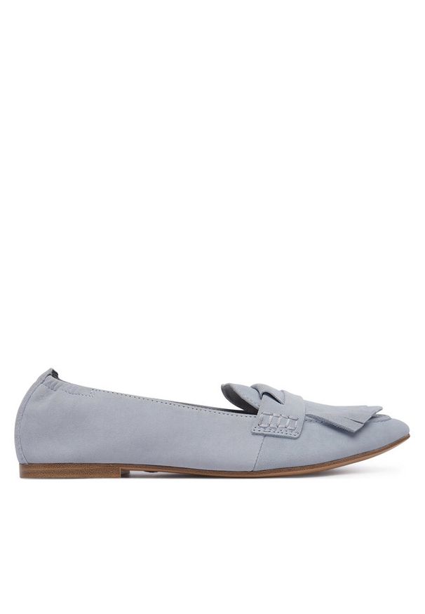 Loafersy Tamaris. Kolor: niebieski