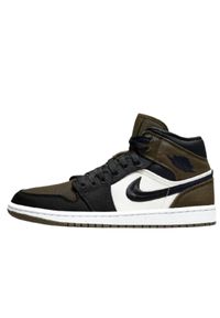 Buty do chodzenia dla dorosłych Air Jordan 1 Mid Olive Toe. Kolor: brązowy. Sport: turystyka piesza #1