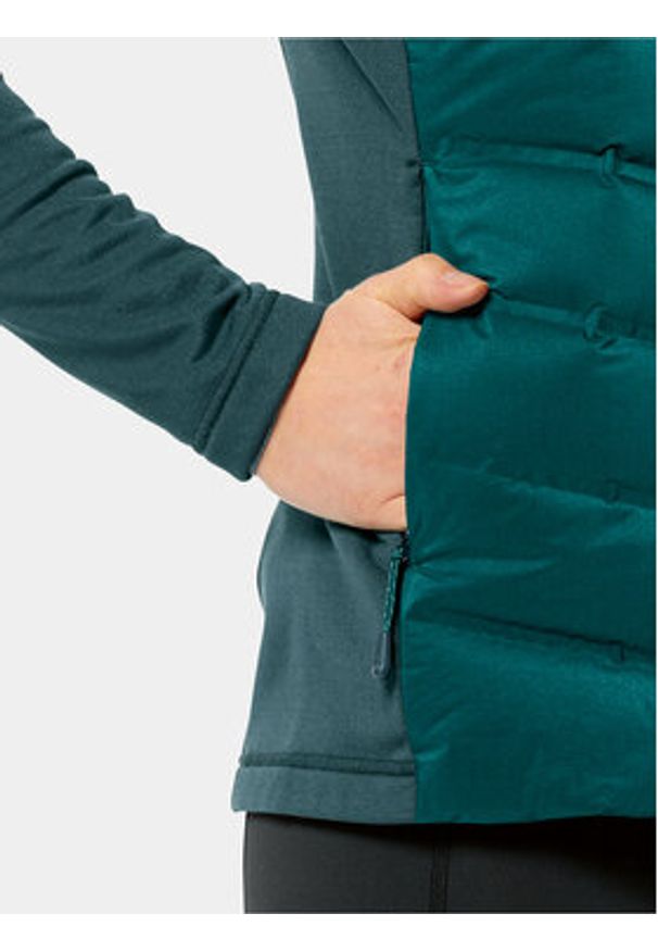 Jack Wolfskin Kurtka outdoor Tasman Down Hybrid 1711331 Zielony Regular Fit. Kolor: zielony. Materiał: syntetyk. Sport: outdoor