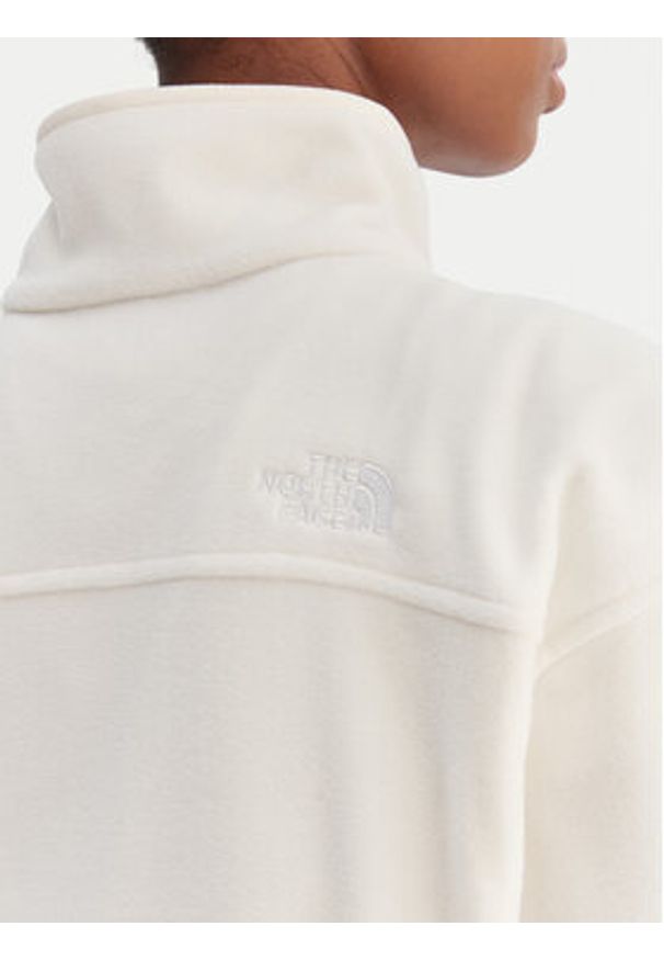 The North Face Polar Glacier NF0A8D2C Beżowy Regular Fit. Kolor: beżowy. Materiał: syntetyk