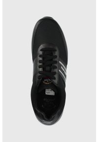 PAUL & SHARK - Paul&Shark sneakersy kolor czarny. Nosek buta: okrągły. Kolor: czarny. Materiał: guma. Obcas: na obcasie. Wysokość obcasa: niski