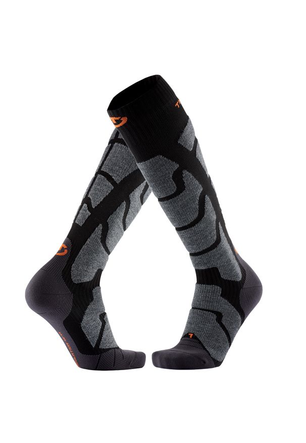 Skarpety narciarski dla dorosly Therm-ic Ski Insulation wysokosc kolano. Kolor: wielokolorowy, szary, czarny. Sport: narciarstwo