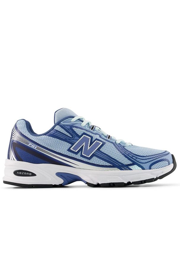 Buty unisex New Balance U740N7UT - niebieskie. Kolor: niebieski. Materiał: materiał, syntetyk. Szerokość cholewki: normalna. Sezon: lato. Sport: turystyka piesza