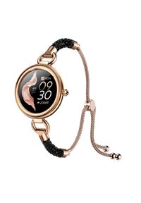 Smartwatch Maxcom Fit FW51 Crystal Czarny (MAXCOMFW51GOLD). Rodzaj zegarka: smartwatch. Kolor: czarny #1