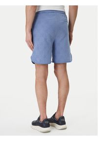 BOSS Szorty sportowe Member 50558883 Błękitny Relaxed Fit. Kolor: niebieski. Materiał: bawełna. Styl: sportowy #5