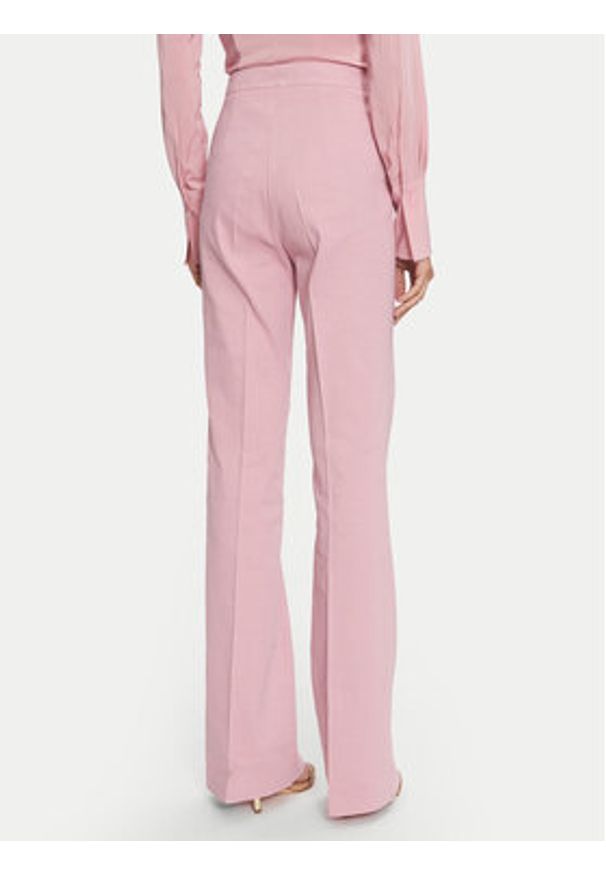 Pinko - PINKO Spodnie materiałowe 100054 A0IM Różowy Regular Fit. Kolor: różowy. Materiał: syntetyk