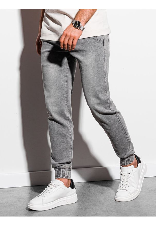 Szare spodnie Ombre Clothing