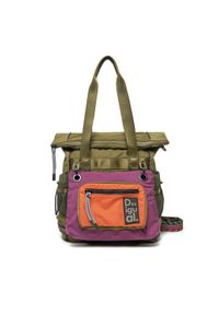 Desigual Plecak 24WAKY18 Khaki. Kolor: brązowy. Materiał: materiał