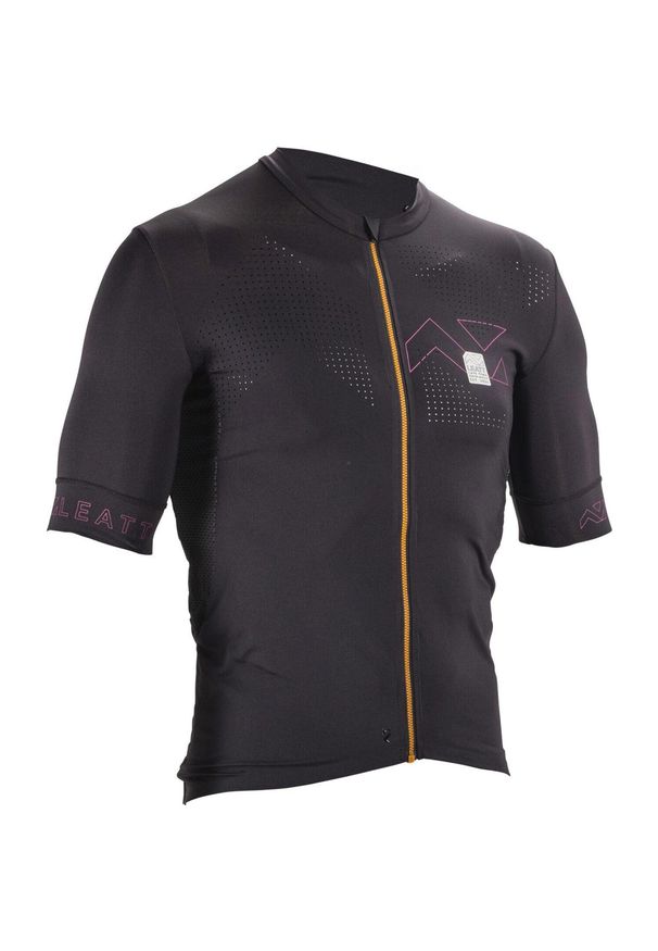 LEATT - Koszulka rowerowa męska Leatt Jersey MTB Endurance 5.0. Kolor: czarny. Materiał: jersey. Sport: kolarstwo