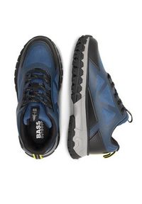 BASS OUTDOOR Sneakersy BA12T002 ENSIGN Granatowy. Kolor: niebieski. Materiał: materiał. Sport: outdoor #5
