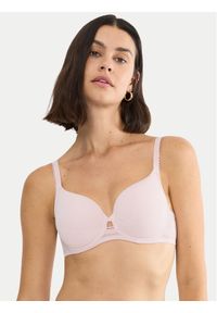 Triumph Biustonosz z fiszbiną Wild Rose Sensation 10205990 Różowy. Kolor: różowy. Materiał: syntetyk #1