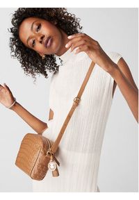 Tous - TOUS Torebka Bandolera Sherton 2000839143 Brązowy. Kolor: brązowy. Materiał: skórzane #6