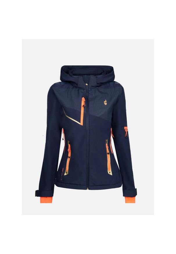 Damska kurtka wodoodporna Aulp Fecla. Kolor: niebieski