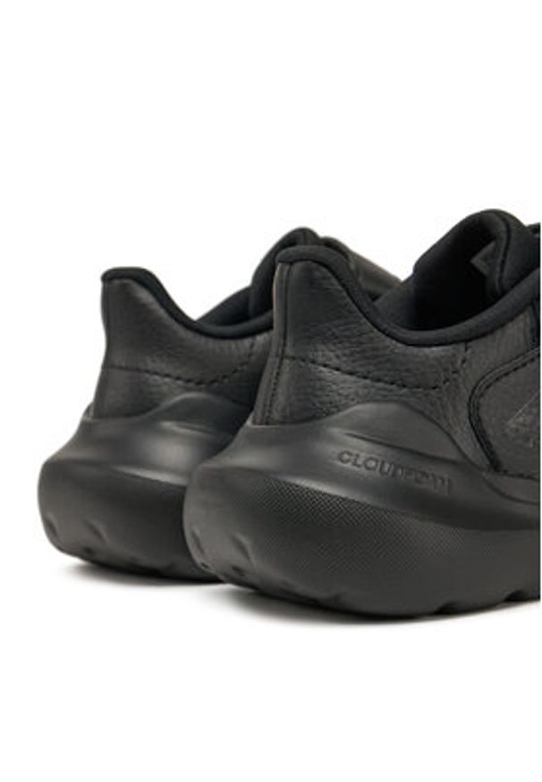 Adidas - adidas Sneakersy Tensaur Run 3.0 JP9643 Czarny. Kolor: czarny. Materiał: skóra. Sport: bieganie