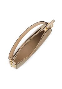 Lauren Ralph Lauren - LAUREN RALPH LAUREN Torebka 431883768029 Beżowy. Kolor: beżowy. Materiał: skórzane #5