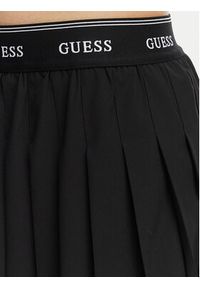 Guess Spódnica plisowana V6GD11 W1802 Czarny Regular Fit. Kolor: czarny. Materiał: syntetyk #2