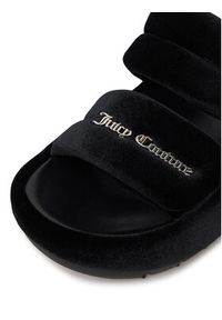Juicy Couture Klapki WSS21513-01 Czarny. Kolor: czarny. Materiał: materiał