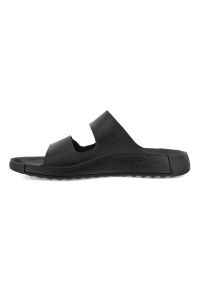 ecco - Klapki damskie Ecco 50090401001. Zapięcie: rzepy. Kolor: wielokolorowy. Materiał: materiał, skóra. Sport: turystyka piesza