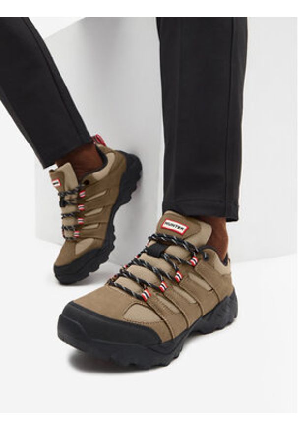 Hunter Trekkingi H2-01-SUN Beżowy. Kolor: beżowy. Materiał: materiał. Sport: turystyka piesza