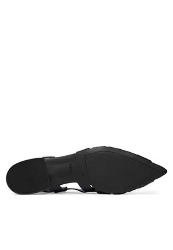 HÖGL Baleriny 1-101930 Czarny. Kolor: czarny. Materiał: skóra