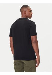 Hugo - HUGO T-Shirt Delastio 50546867 Czarny Regular Fit. Kolor: czarny. Materiał: bawełna #4