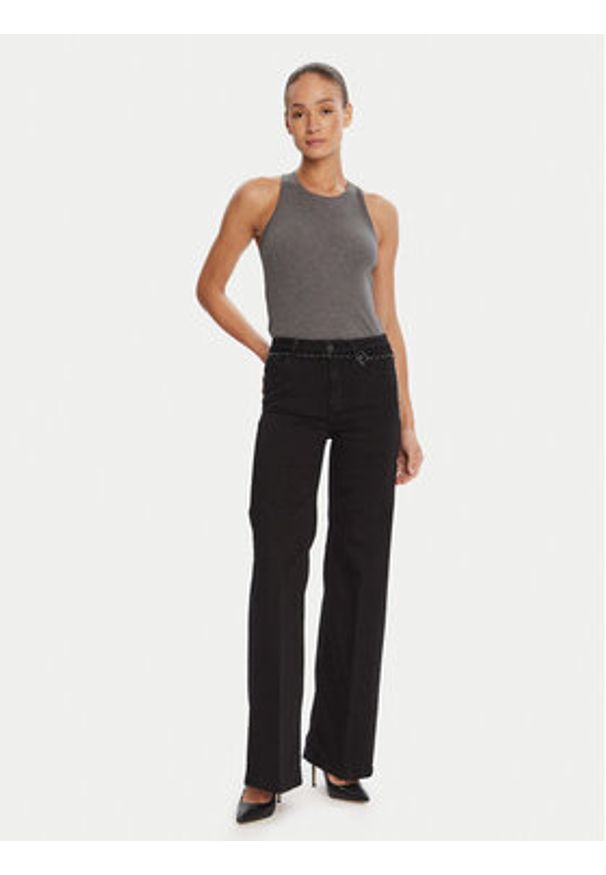 Liu Jo Jeansy UF5097 DS018 Czarny Regular Fit. Kolor: czarny