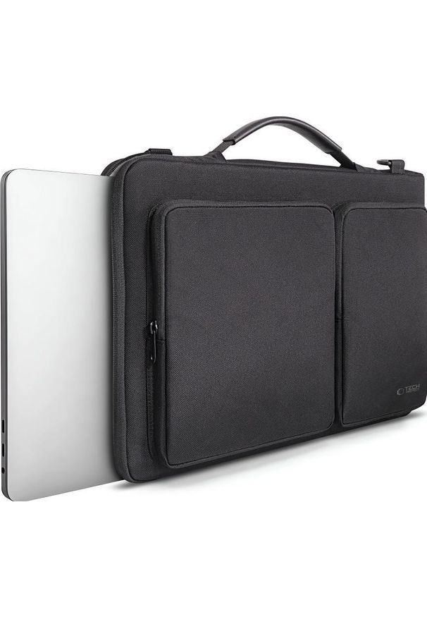 TECH-PROTECT - Torba Tech-Protect Defender Bag Laptop 15-16 czarny. Kolor: czarny. Materiał: materiał. Styl: elegancki, casual