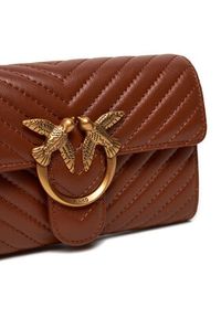 Pinko Torebka Love One Wallet C AI 24-25 PLTT 100062 A0GK Brązowy. Kolor: brązowy. Materiał: skórzane #5