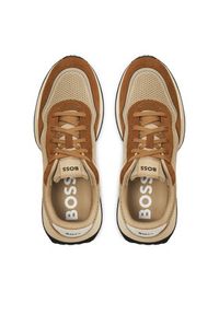 BOSS - Boss Sneakersy Jonah Runn Knsd 50517404 Brązowy. Kolor: brązowy #6