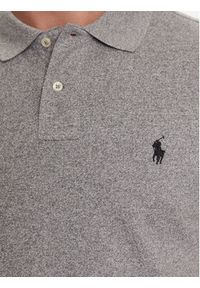 Polo Ralph Lauren Polo 710548797011 Szary Slim Fit. Typ kołnierza: polo. Kolor: szary. Materiał: bawełna #3