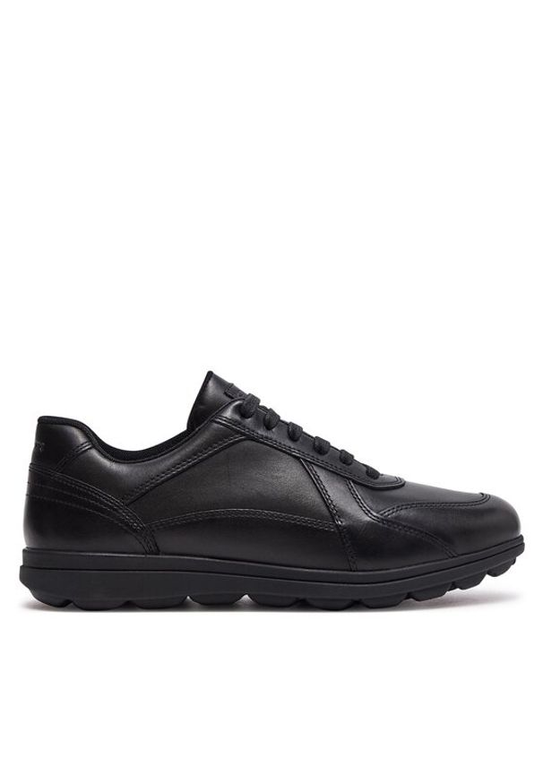 Geox Sneakersy U Spherica Ec12 U45GRA 00043 C9999 Czarny. Kolor: czarny. Materiał: skóra