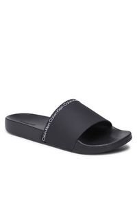 Calvin Klein Klapki Pool Slide Rubber HM0HM00981 Czarny. Kolor: czarny #4