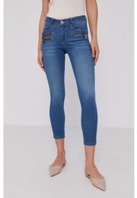 Mos Mosh Jeansy Berlin damskie medium waist. Kolor: niebieski #1