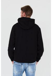 Hugo - HUGO Czarna męska bluza Sweatshirt with hood, Rozmiar S. Typ kołnierza: kaptur. Kolor: czarny #6