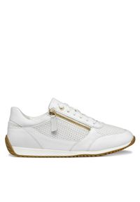 Geox Sneakersy D Calithe D36N0A 05485 C1000 Biały. Kolor: biały. Materiał: skóra #1