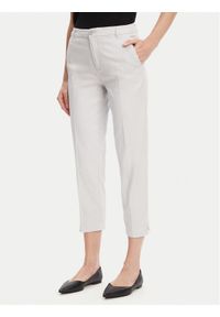 United Colors of Benetton - United Colors Of Benetton Chinosy 4CDR558R5 Szary Slim Fit. Kolor: szary. Materiał: bawełna
