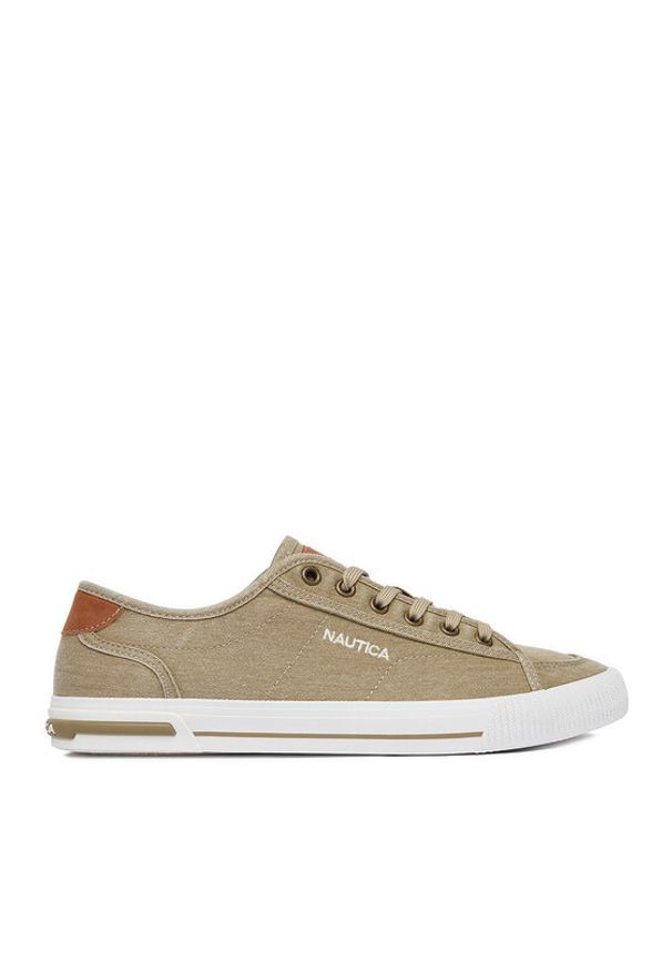 Nautica Tenisówki CWBEO-LANDMAN-01 Khaki. Kolor: brązowy. Materiał: materiał